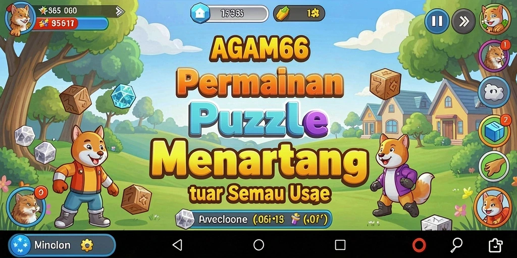Gameplay seru AGAM66 yang menguji kemampuan puzzle Anda.