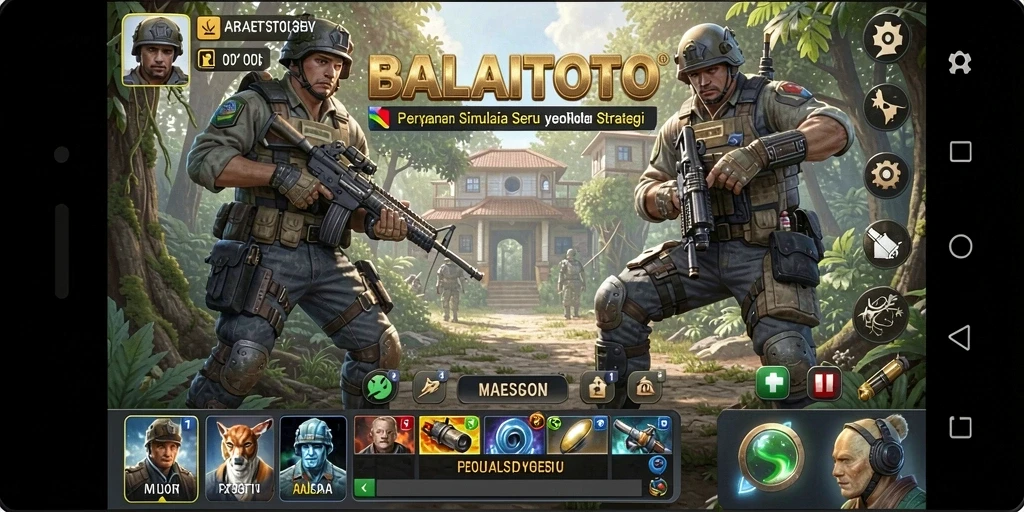 Tangkapan layar BALAITOTO menampilkan gameplay simulasi yang menarik dan interaktif.