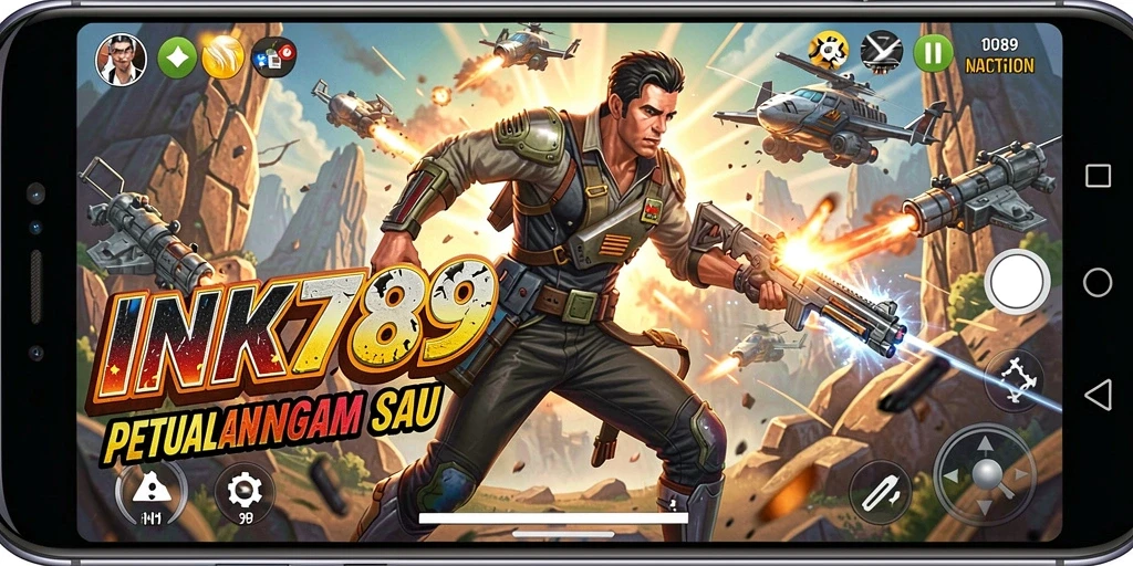 Tampilan seru dari gameplay INK789 dengan aksi mendebarkan.