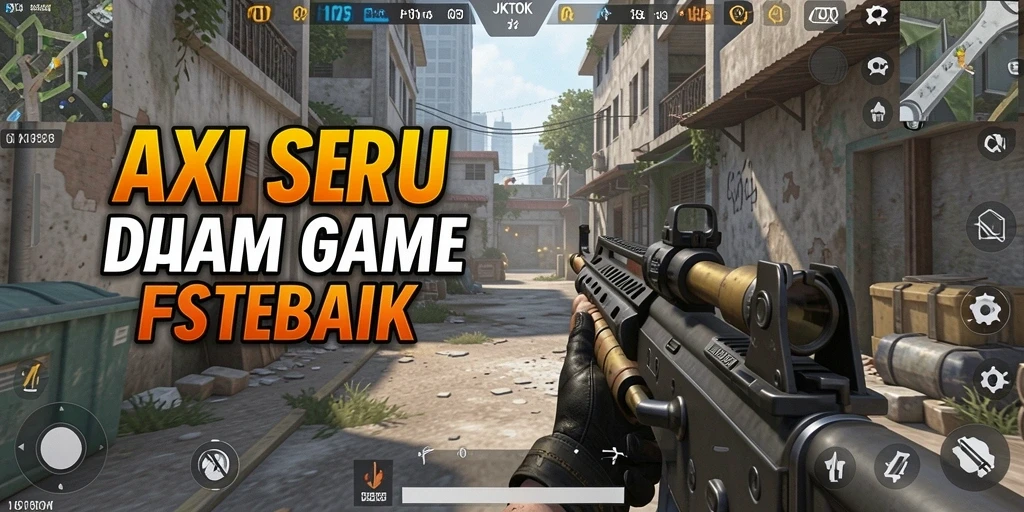 Screenshot gameplay JKTOK menampilkan aksi seru dan grafis berkualitas tinggi.