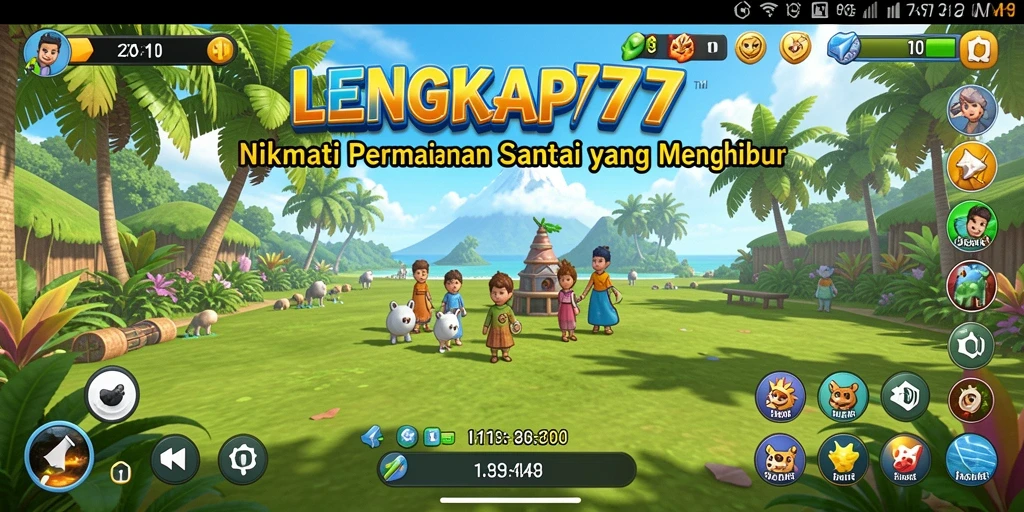 Tangkapan layar menampilkan gameplay LENGKAP777 yang seru dan menyenangkan.