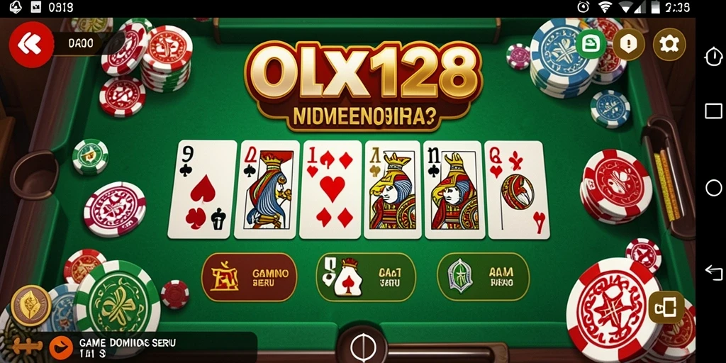 Tampilan menarik dari gameplay <strong>OLX128</strong> yang seru dan berwarna.