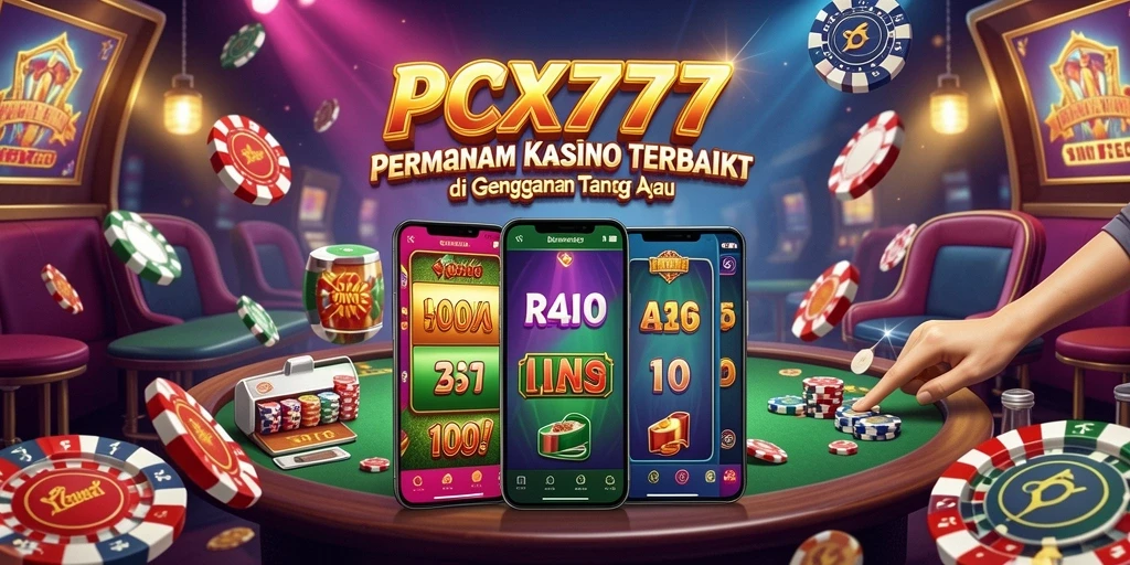 Screenshot gameplay PCX777 menampilkan suasana kasino yang memukau.