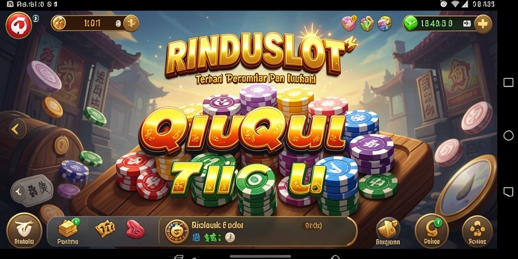 Tampilan gameplay QiuQiu yang mengesankan di RINDUSLOT.